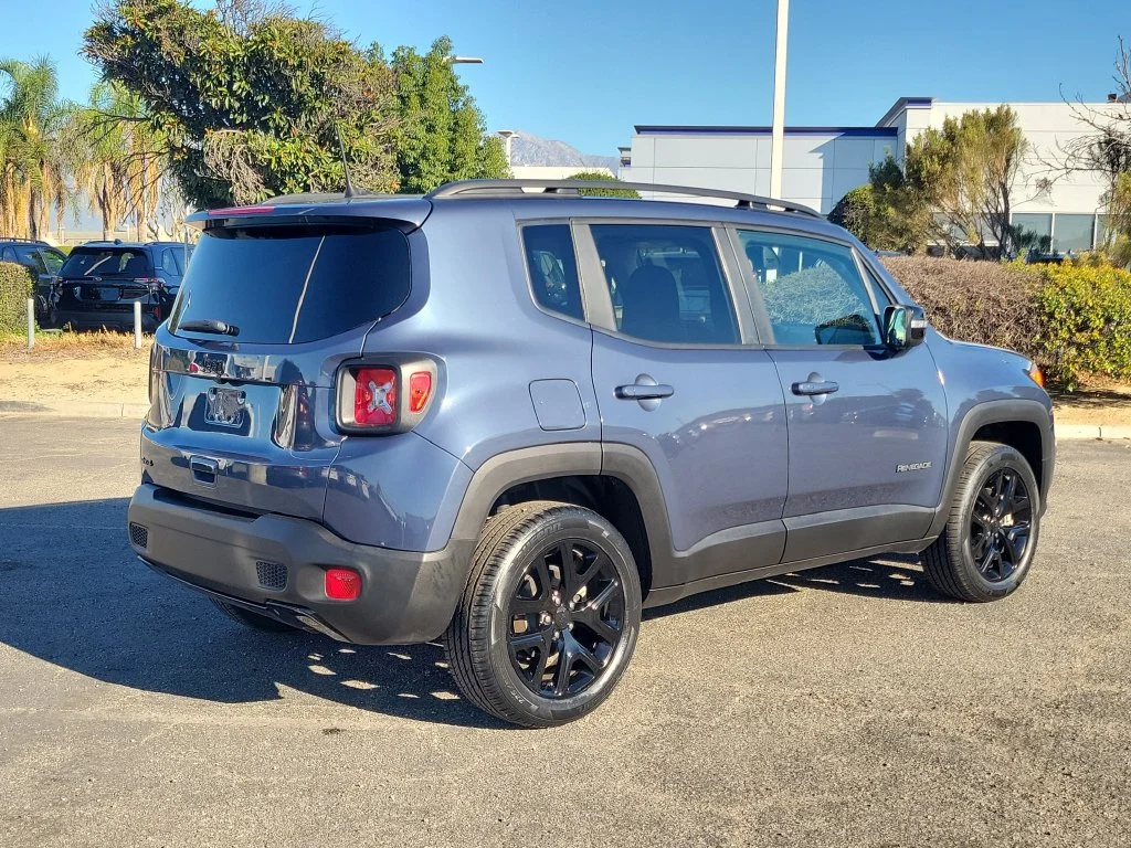 Certified Used 2023 Blue Jeep Altitude image 3