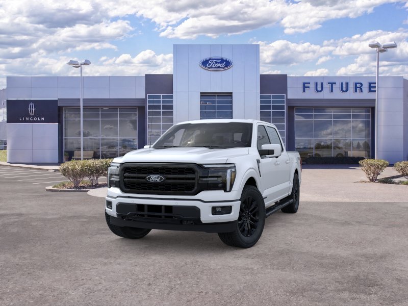 New 2026 Star White Metallic Tri-Coat Ford Lariat® image 2