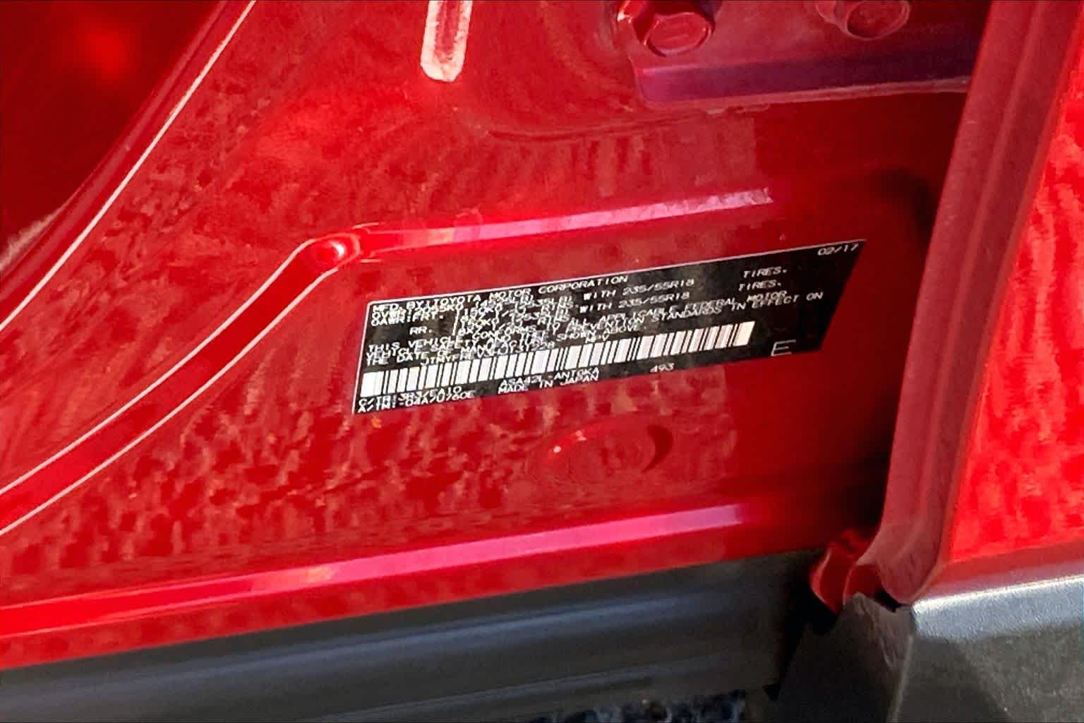 Used 2017 Barcelona Red Metallic Toyota Limited image 36