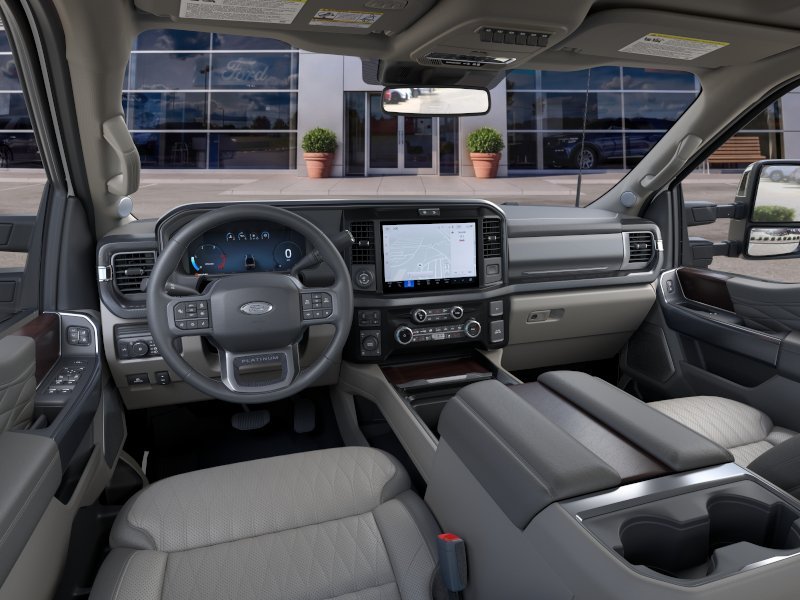 New 2026 Star White Metallic Tri-Coat Ford F-250® Platinum® image 9