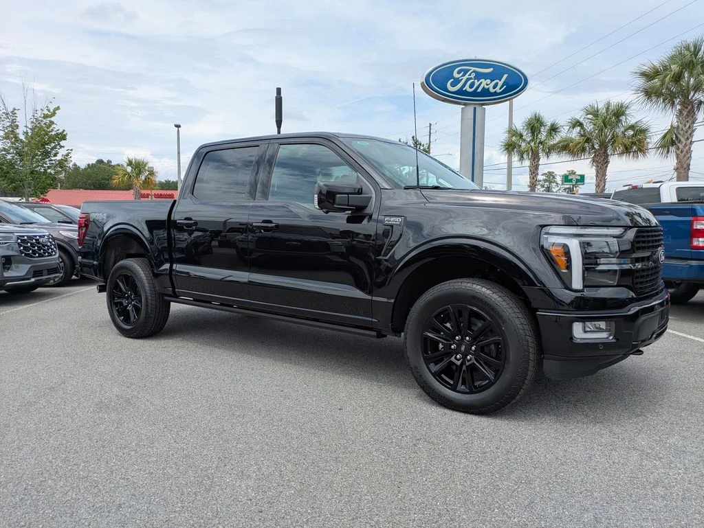 New 2026 Agate Black Metallic Ford Platinum image 2
