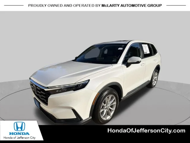 Certified Used 2025 Platinum White Pearl Honda EX-L image 1