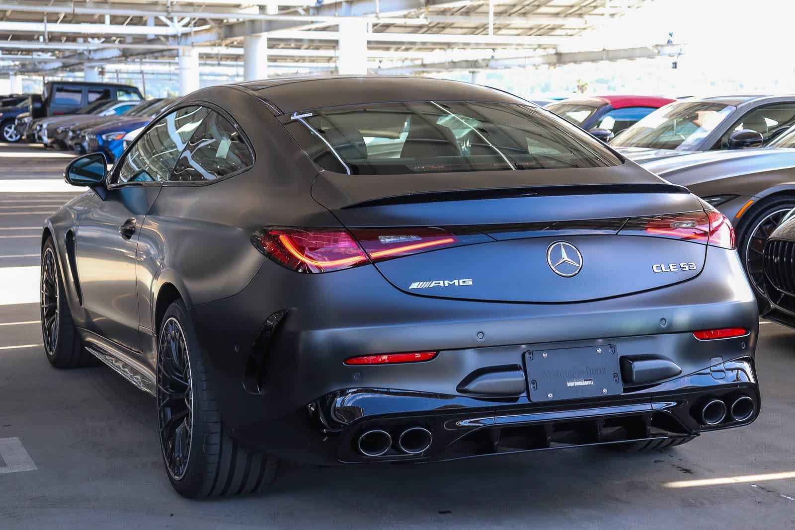 New 2027 MANUFAKTUR exclusive graphite grey magno Mercedes-Benz AMG® CLE 53 image 2