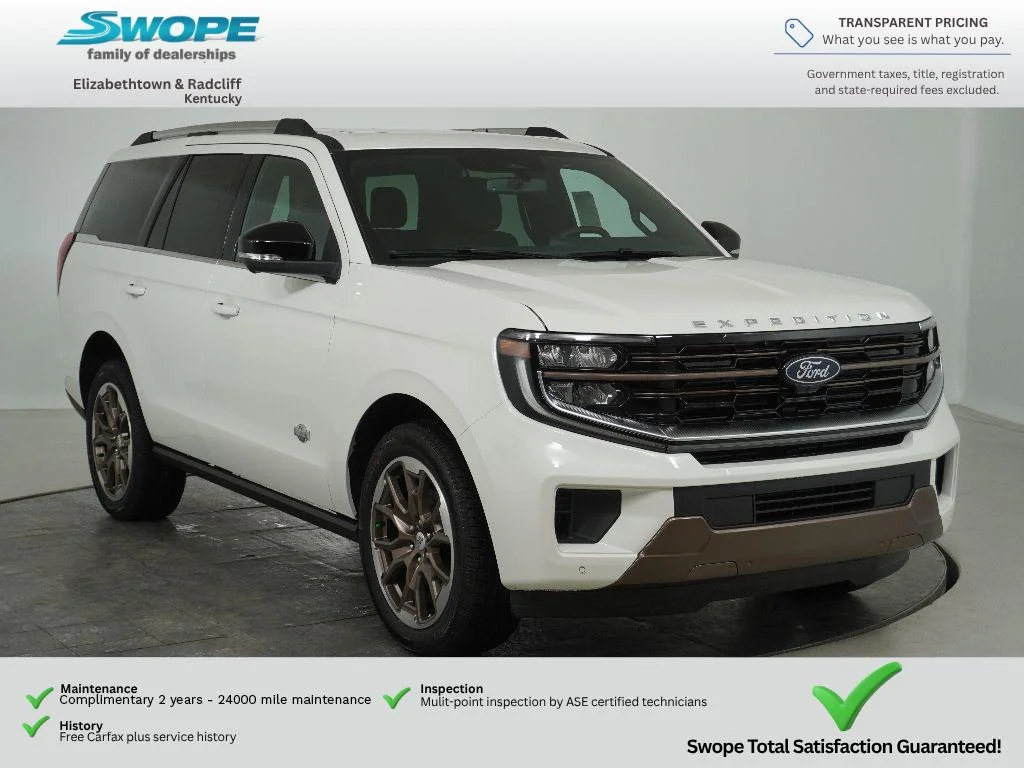 New 2026 Star White Metallic Tri-Coat Ford King Ranch® image 1