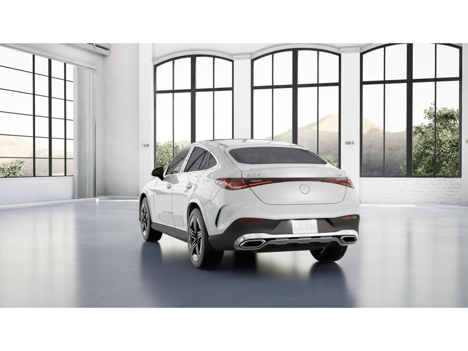 New 2026 MANUFAKTUR Moonlight White Metallic Mercedes-Benz GLC 300 Coupe 4D Sport Utility 4MATIC® image 28