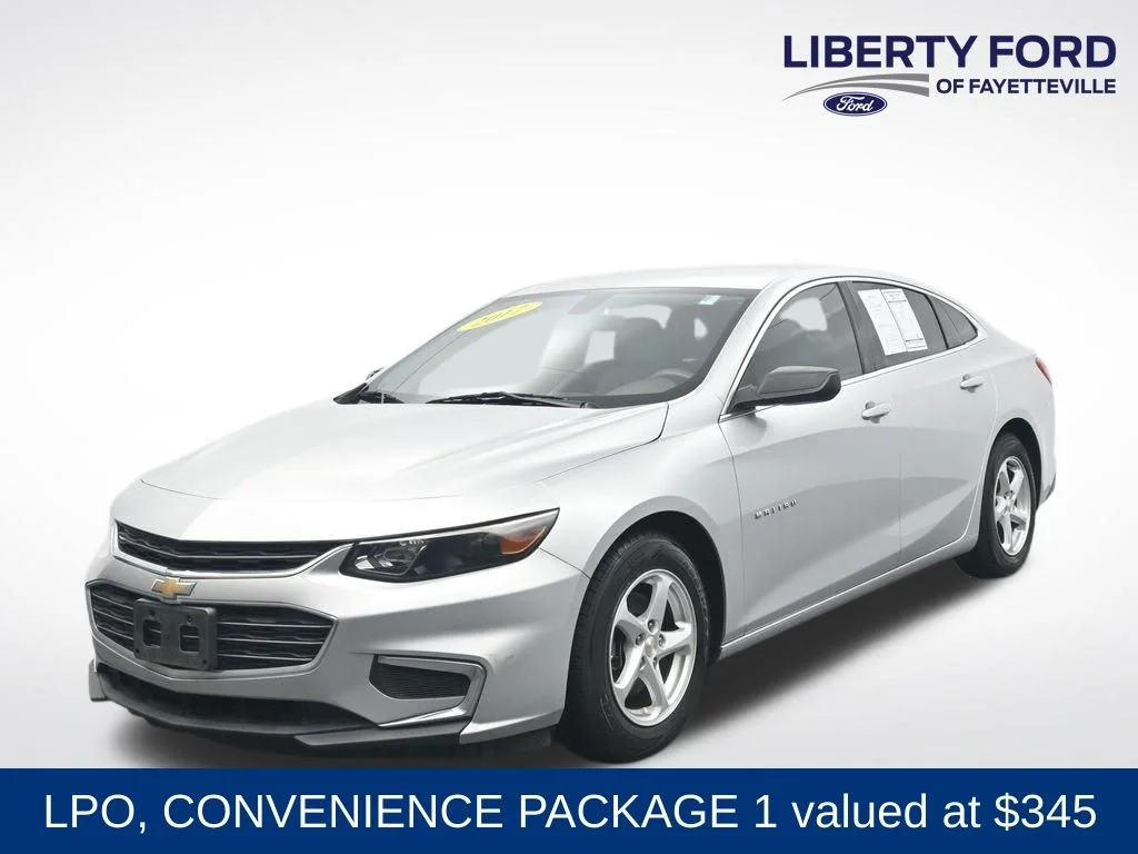 Used 2017 Silver Ice Metallic Chevrolet LS image 1