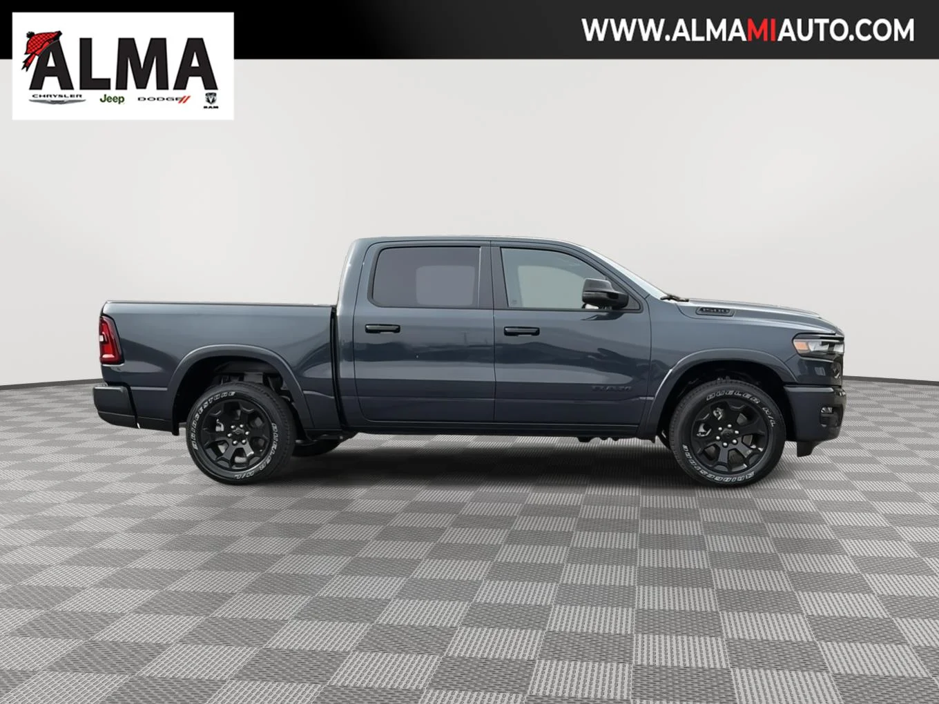New 2026 Forged Blue Metallic Exterior Paint RAM Big Horn image 2