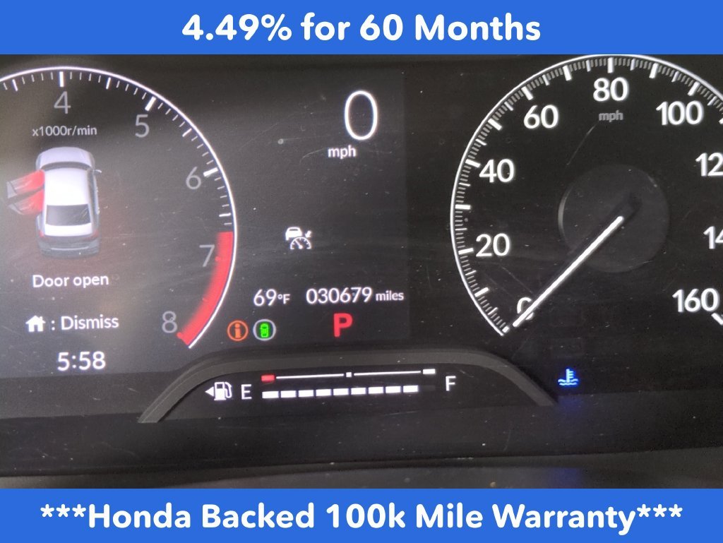 Certified Used 2022 Aegean Blue Metallic Honda LX image 21
