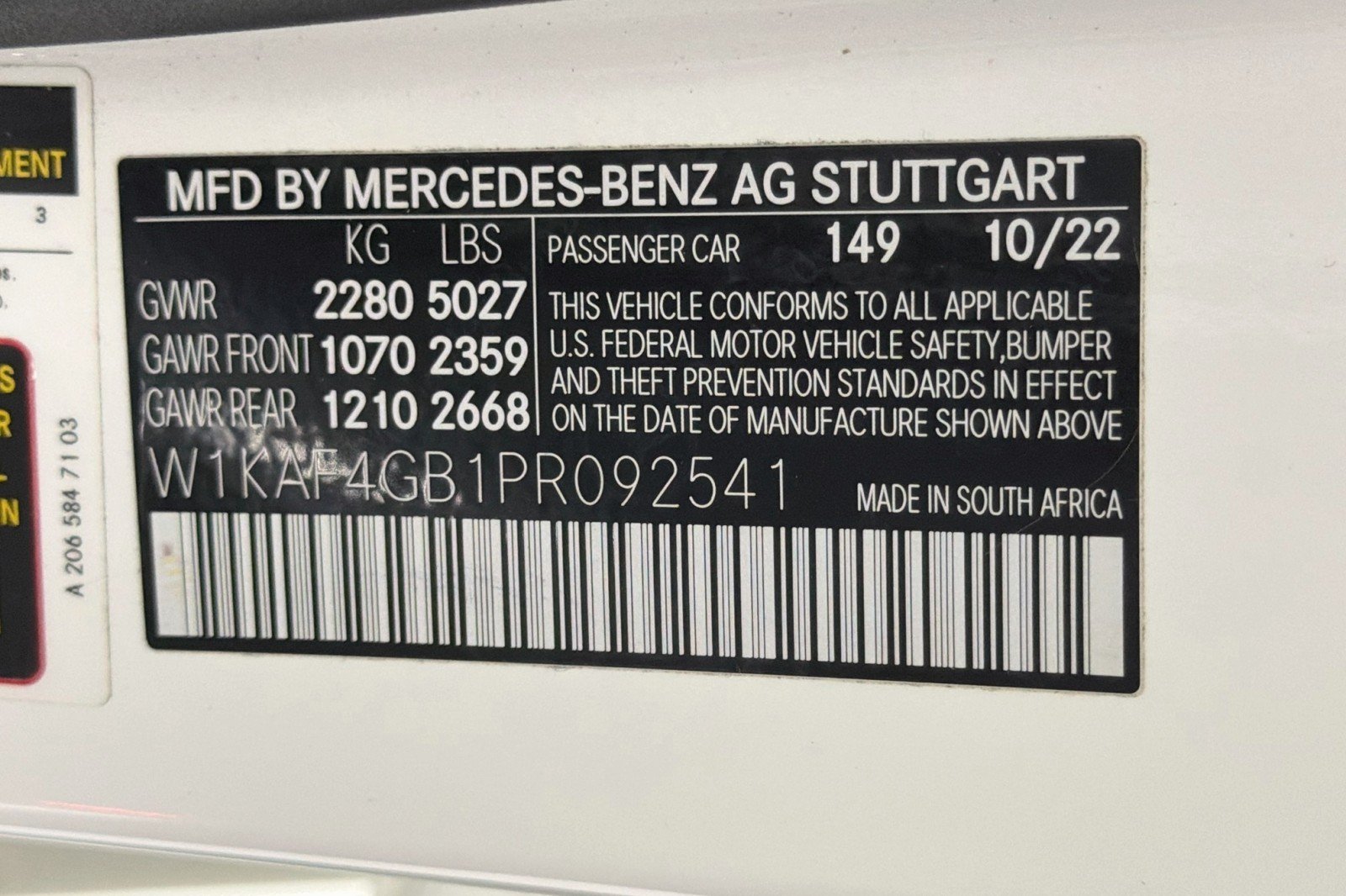 Certified Used 2023 Polar White Mercedes-Benz C 300 image 27