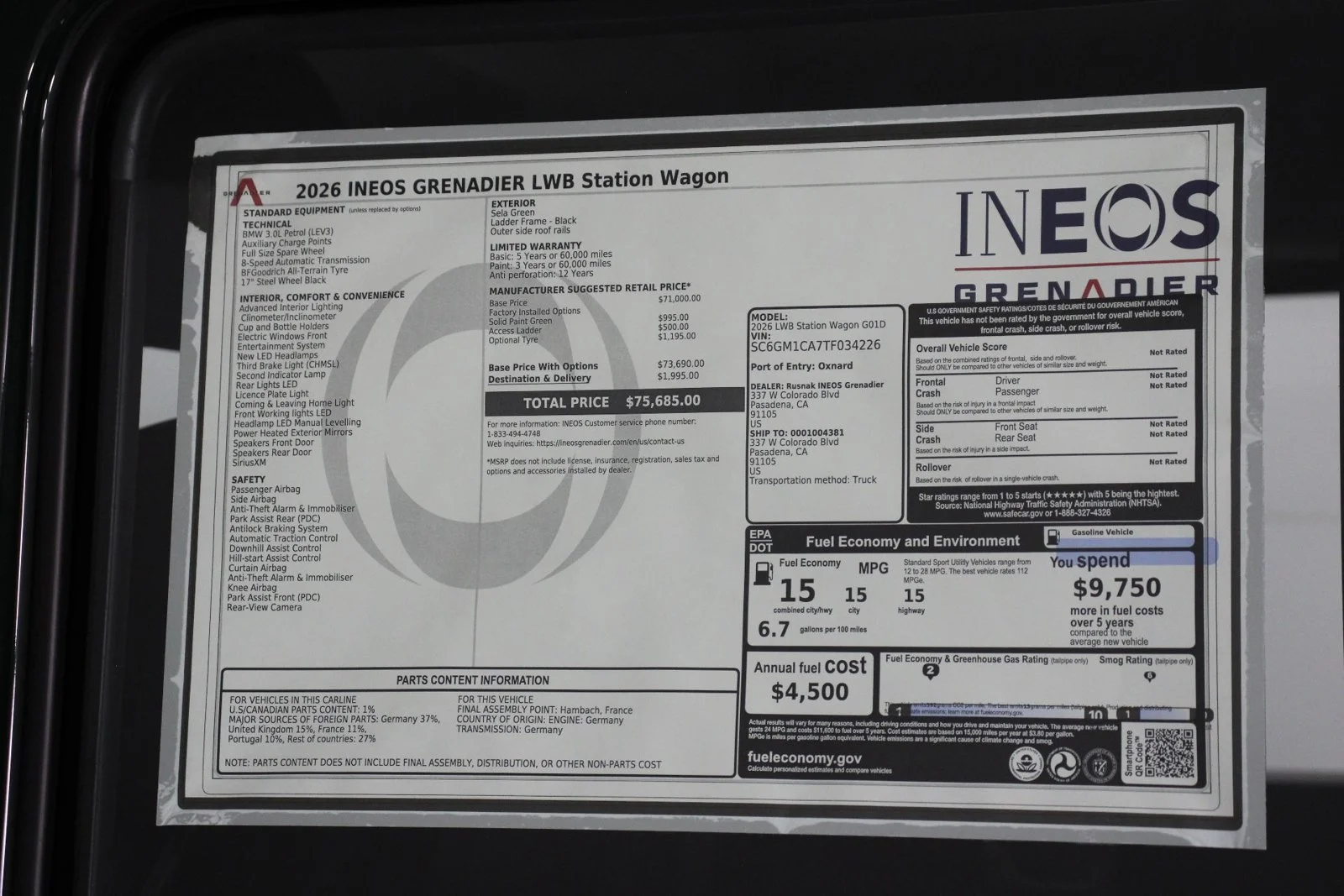 New 2026 Sela Green INEOS Base image 22