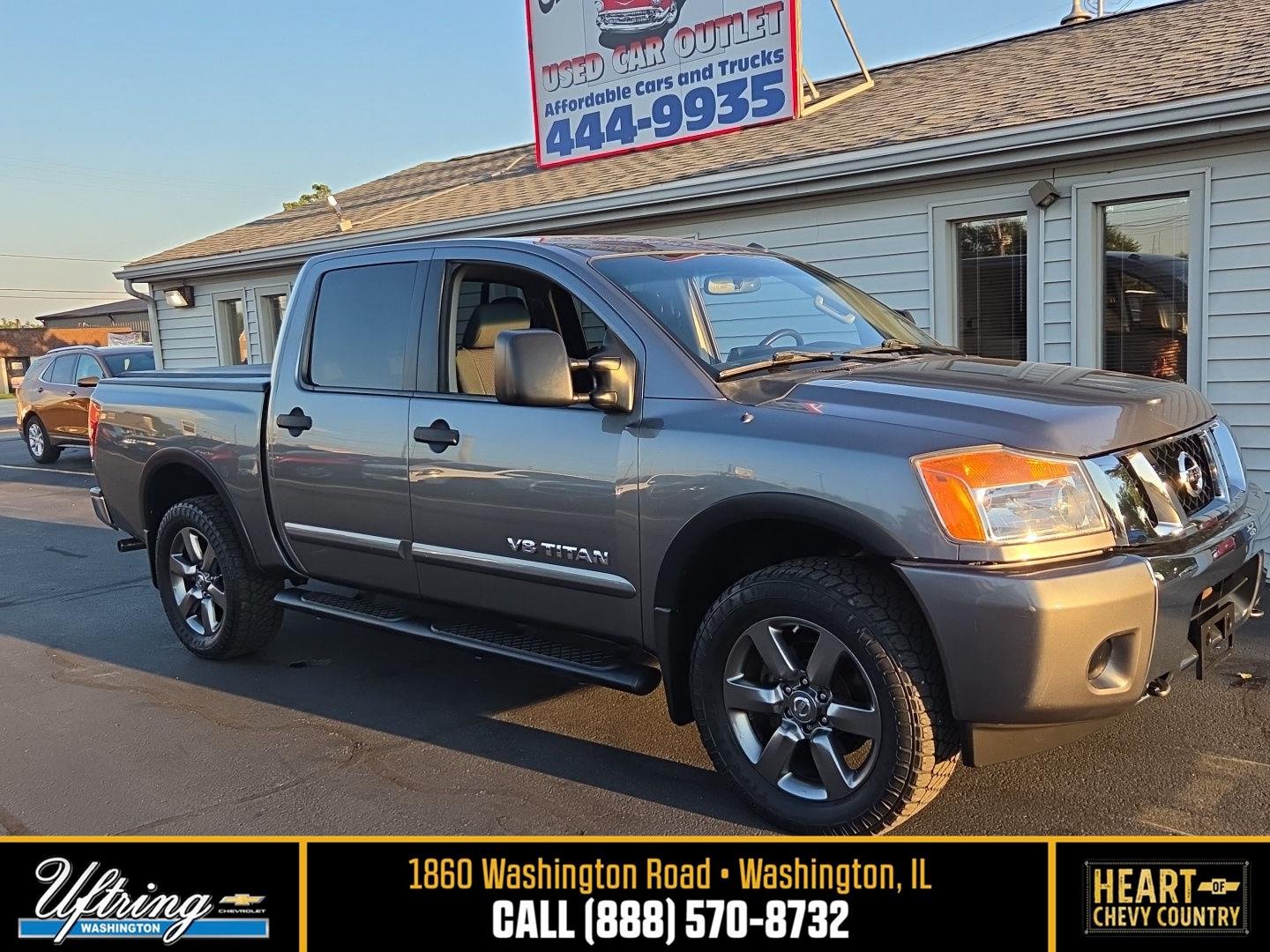 Used 2015 Gun Metallic Nissan SV image 1