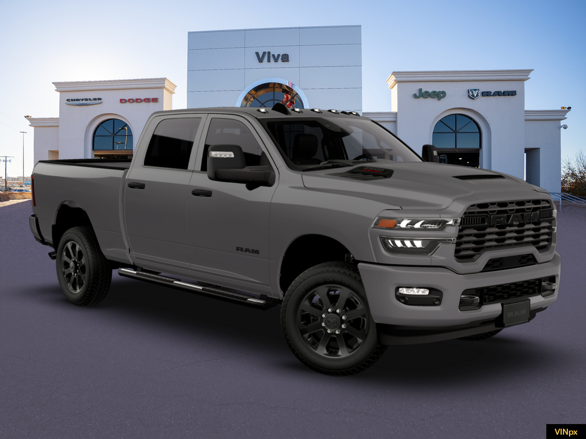 New 2026 Ceramic Gray Clear-Coat Exterior Paint RAM  image 23
