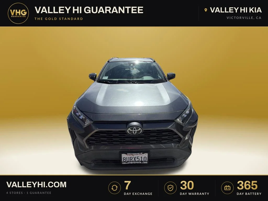 Used 2021 Magnetic Gray Metallic Toyota LE image 1
