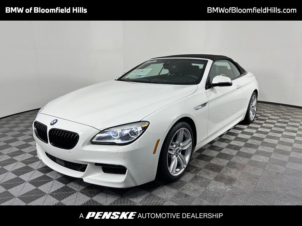 2018 BMW 6 Series Convertible 650i