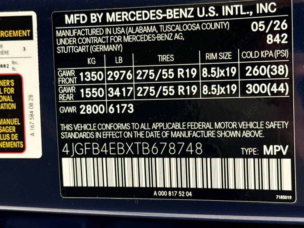 New 2026 Twilight Blue Metallic Mercedes-Benz GLE 350 image 34