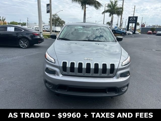 Used 2017 Jeep Cherokee Sport with VIN 1C4PJLAB1HW640269 for sale in Bradenton, FL