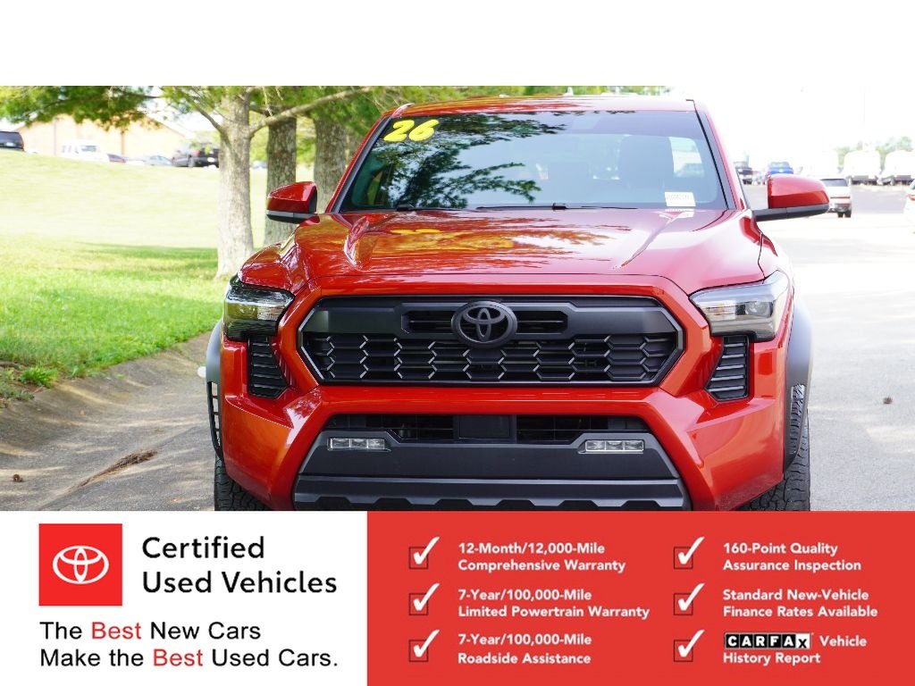 Used 2026 Supersonic Red Toyota TRD Off Road image 8