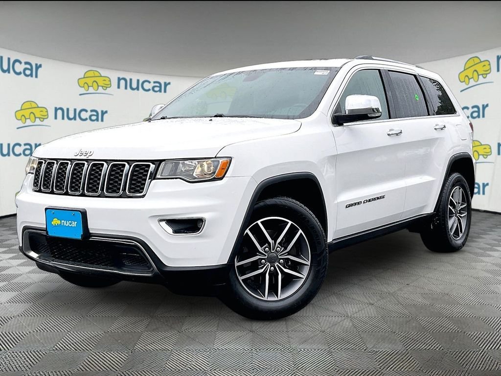 Used 2020 Bright White Clearcoat Jeep Limited image 3