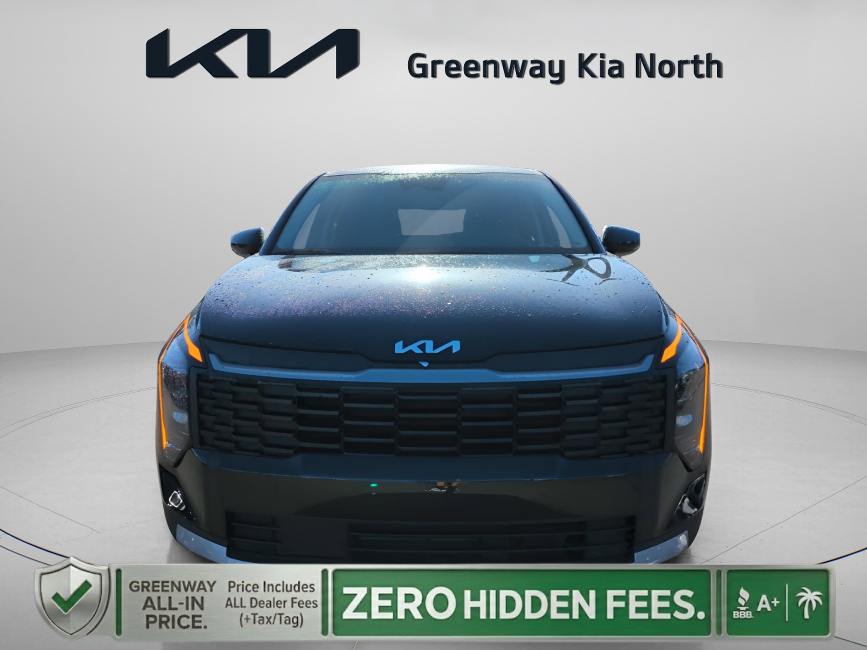 New 2026 Fusion Black Kia LX image 3