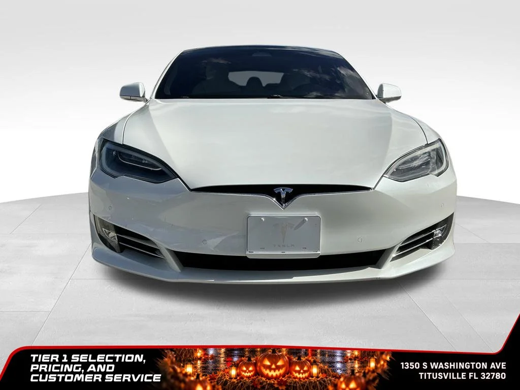 Used 2017 White Tesla 100D image 14