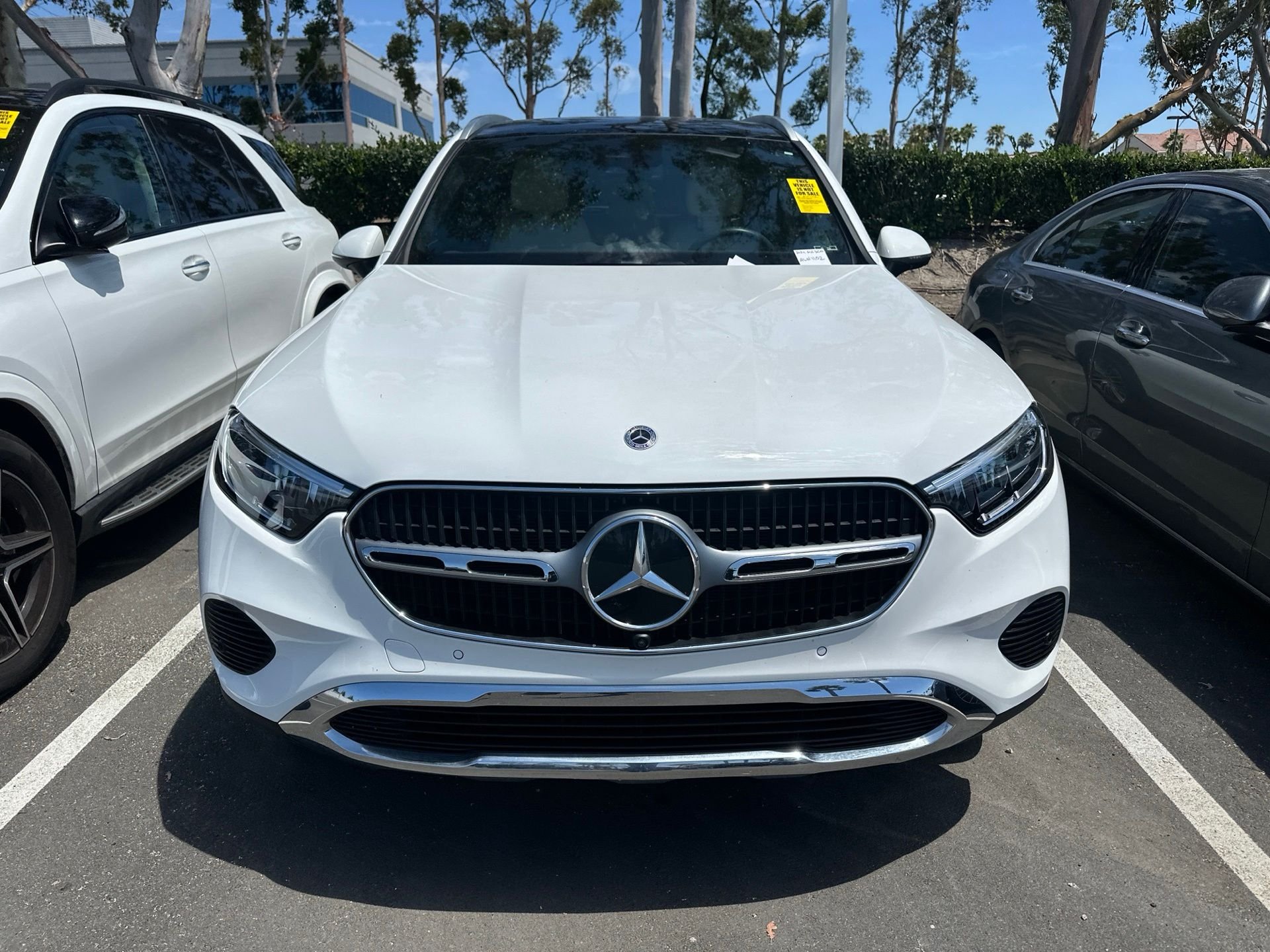 Used 2024 White Mercedes-Benz GLC 300 image 2
