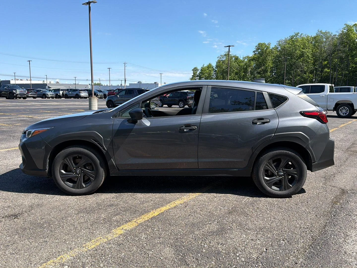 Used 2024 Magnetite Gray Metallic Subaru Base image 11