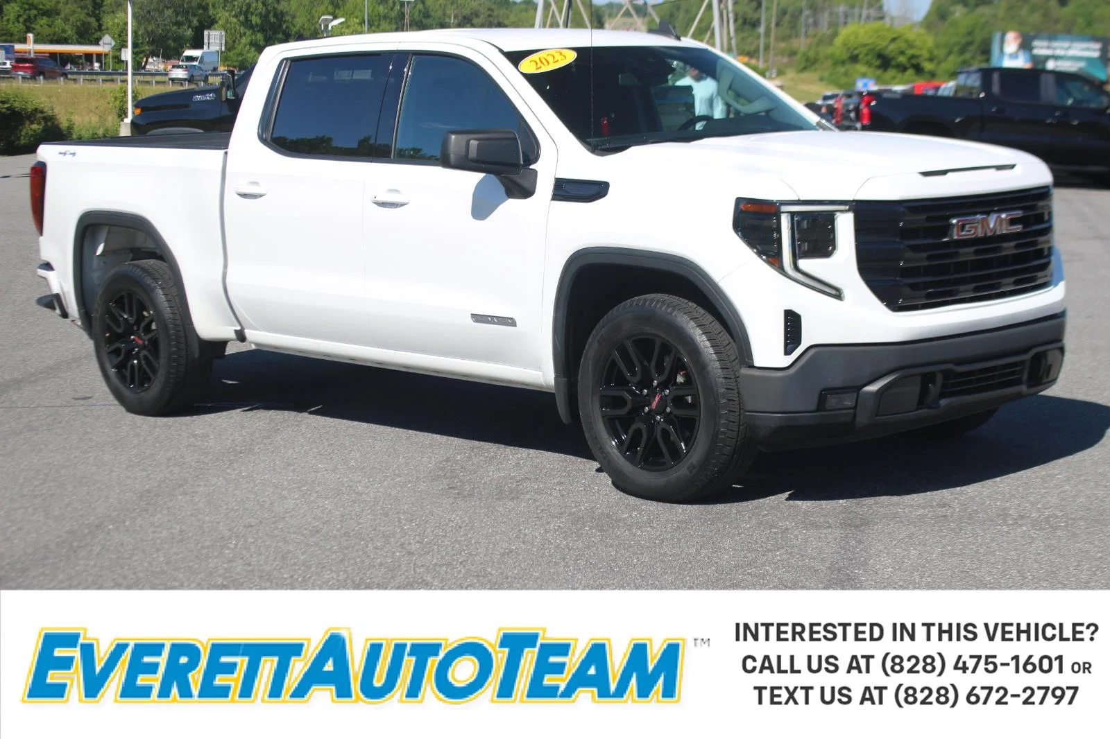 Used 2023 Summit White GMC Elevation image 1