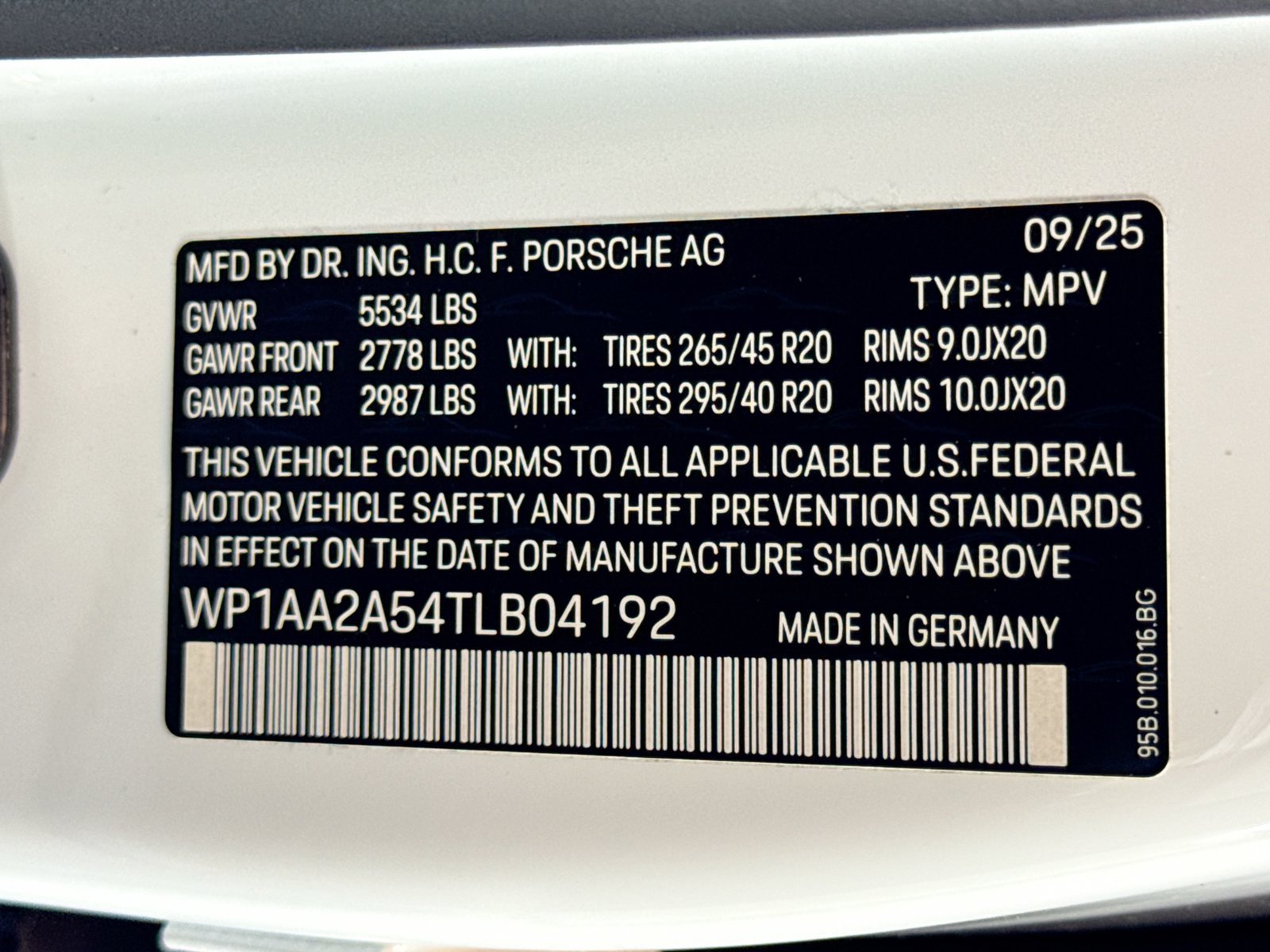 Used 2026 White Porsche  image 27