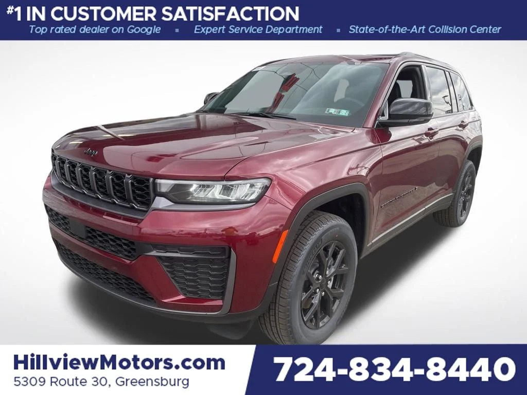 New 2026 Velvet Red Pearl-Coat Exterior Paint Jeep Altitude image 1