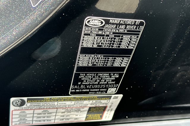 Certified Used 2025 Black Land Rover Dynamic SE image 27