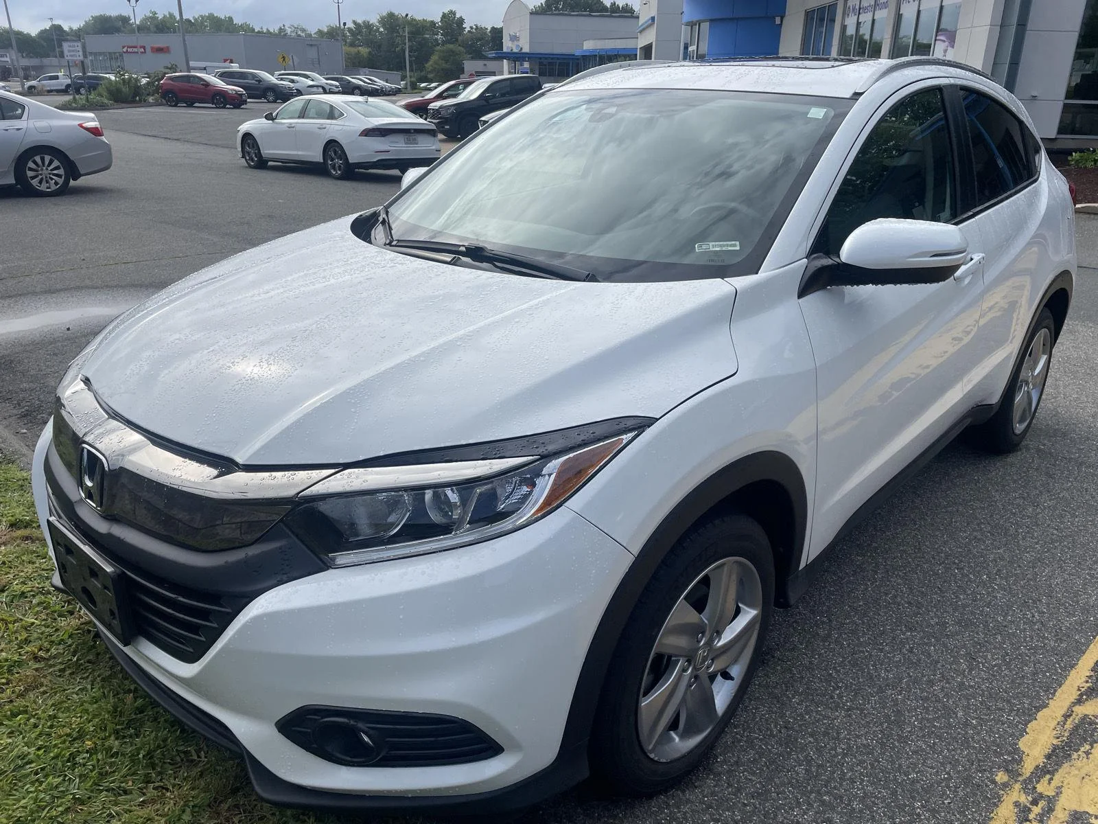Used 2019 Platinum White Pearl Honda EX-L image 2