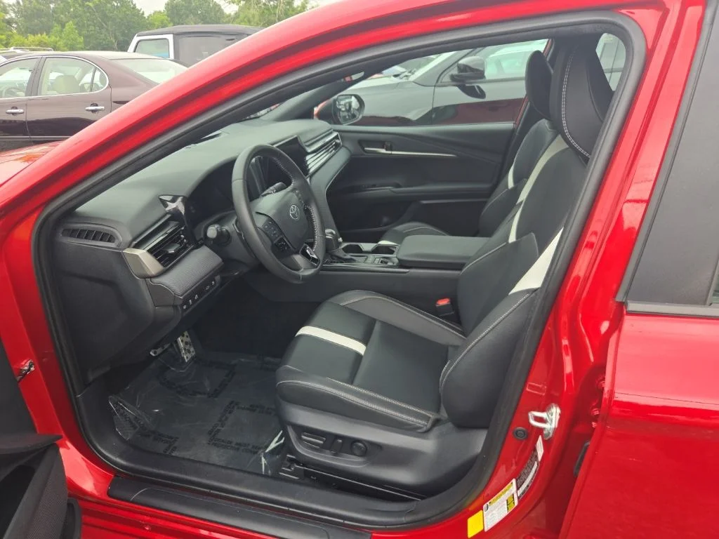Used 2025 Red Toyota SE image 3