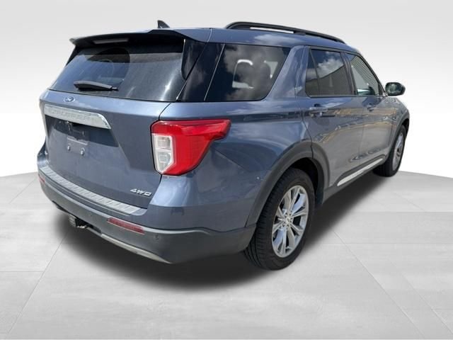 Used 2021 Blue Ford XLT image 4