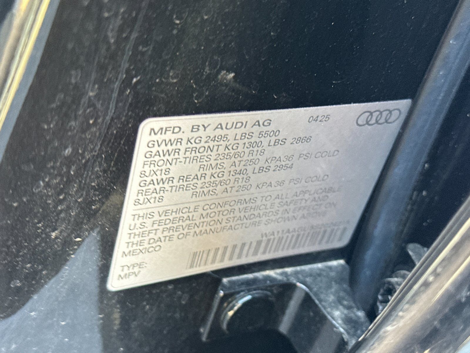 Used 2025 Black Audi 2.0T Premium image 33