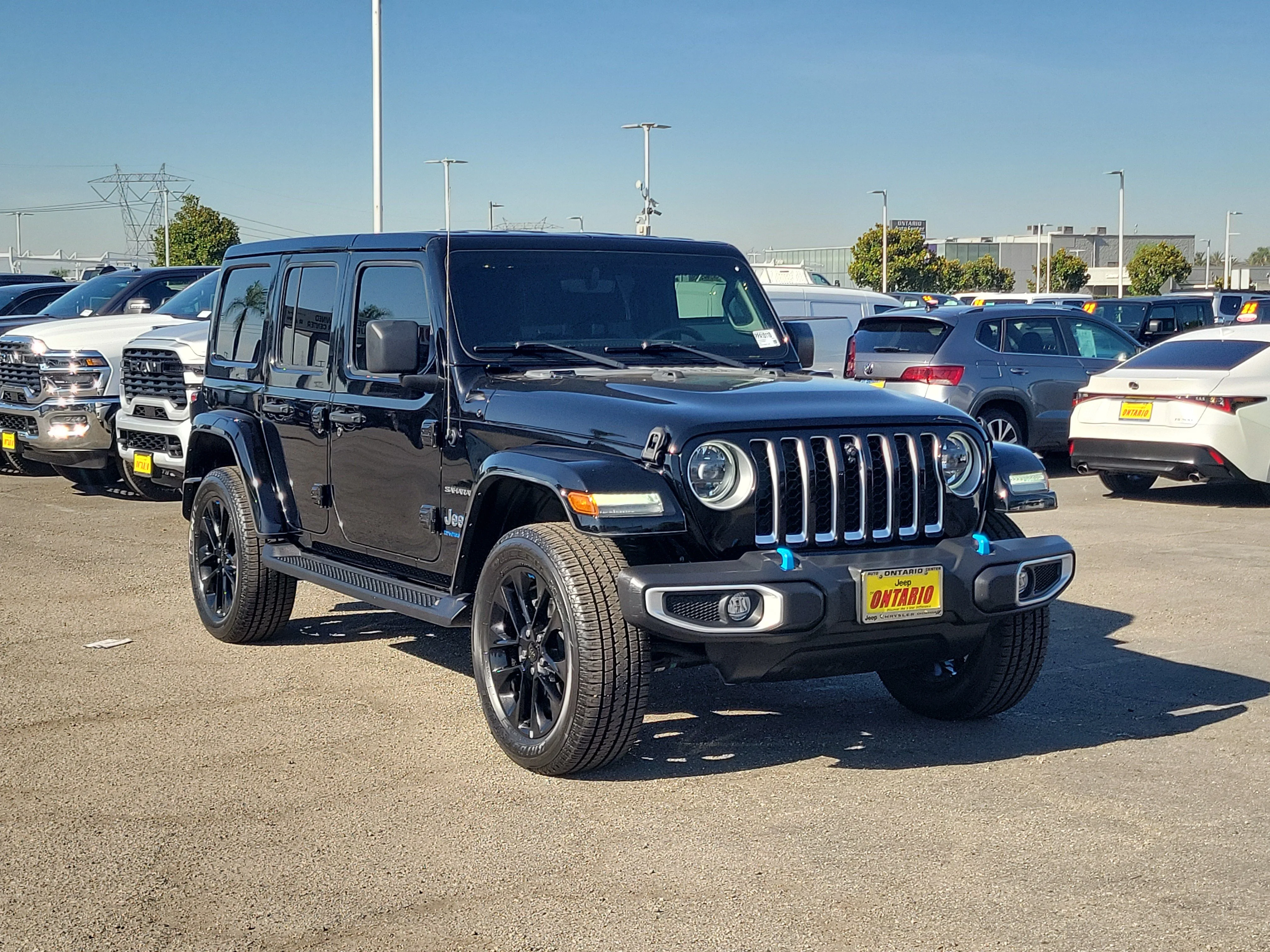 Certified Used 2023 Black Jeep Sahara 4xe image 29