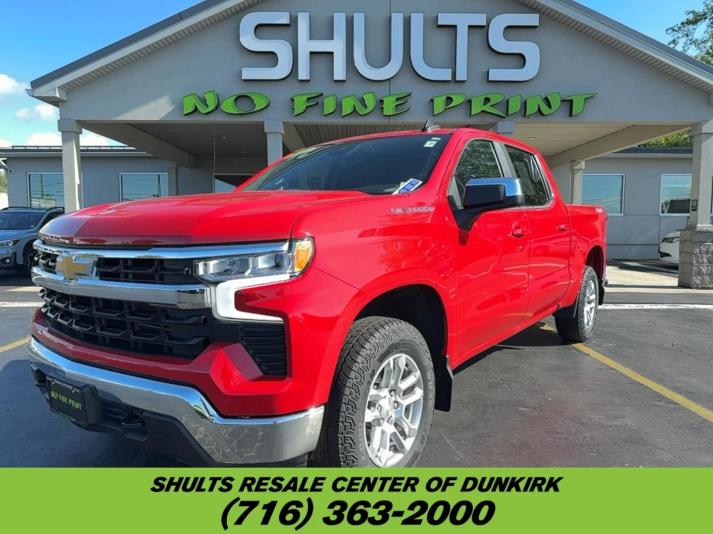 Used 2023 Red Hot Chevrolet LT image 1