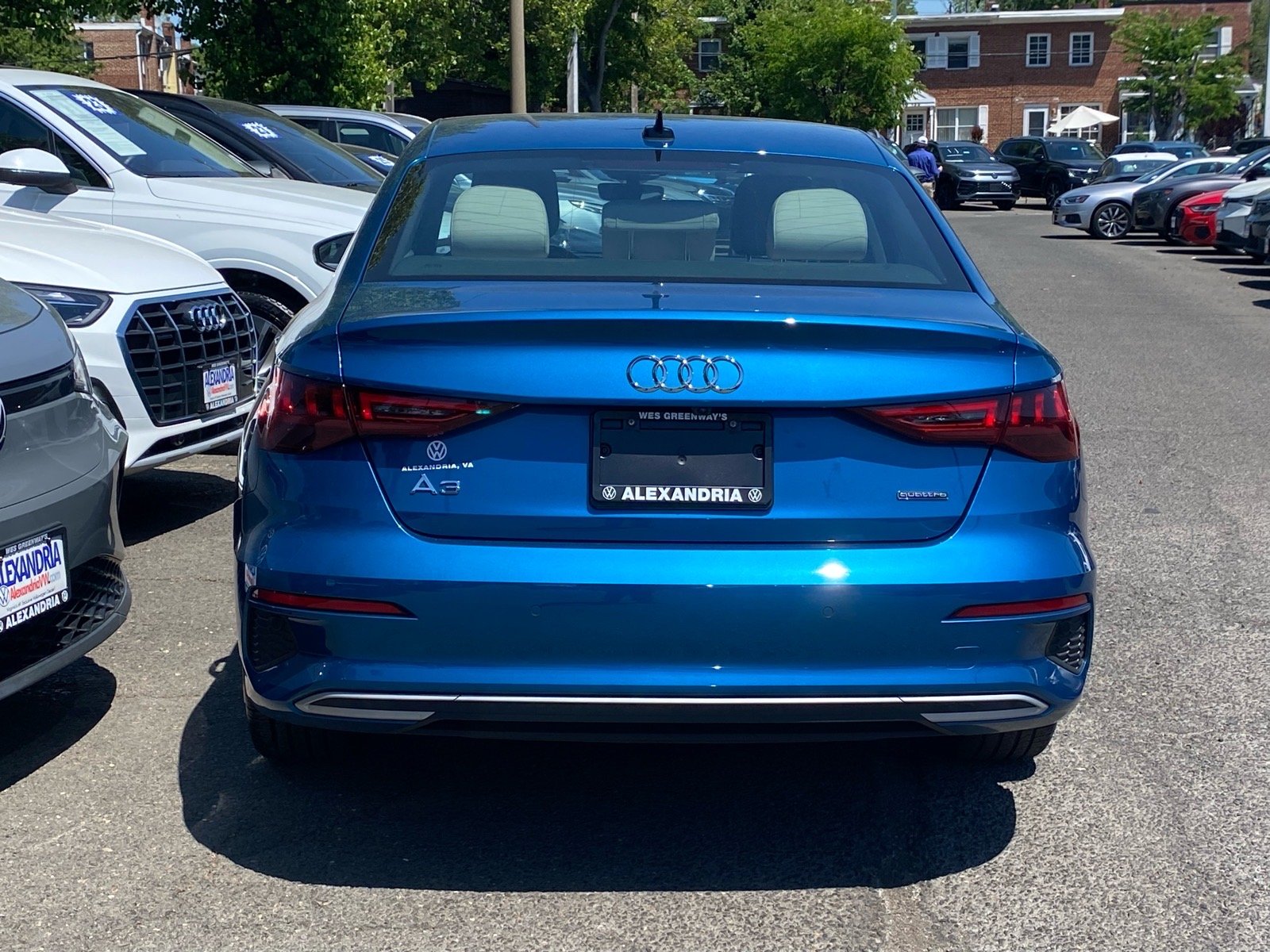 Used 2023 Blue Audi 40 Premium image 4