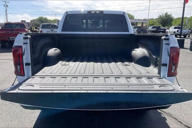 New 2026 Bright White Clear-Coat Exterior Paint RAM Laramie image 16
