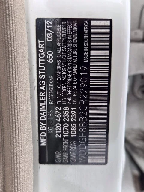 Used 2012 White Mercedes-Benz C 300 image 18
