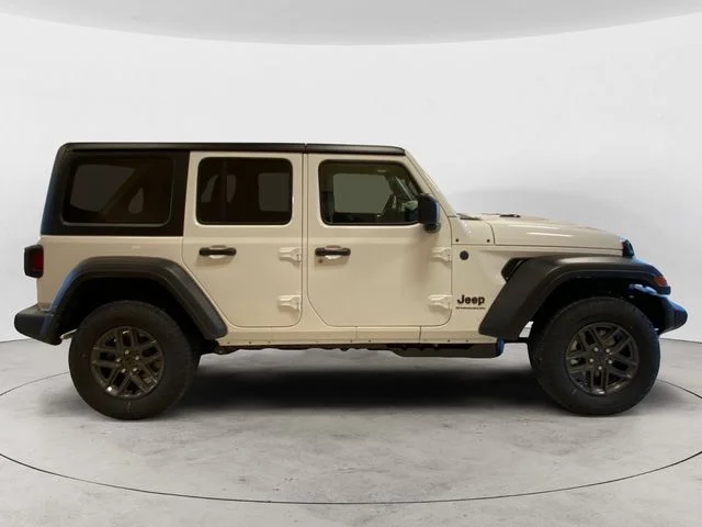 New 2026 Bright White Jeep 4-DOOR SPORT S image 7
