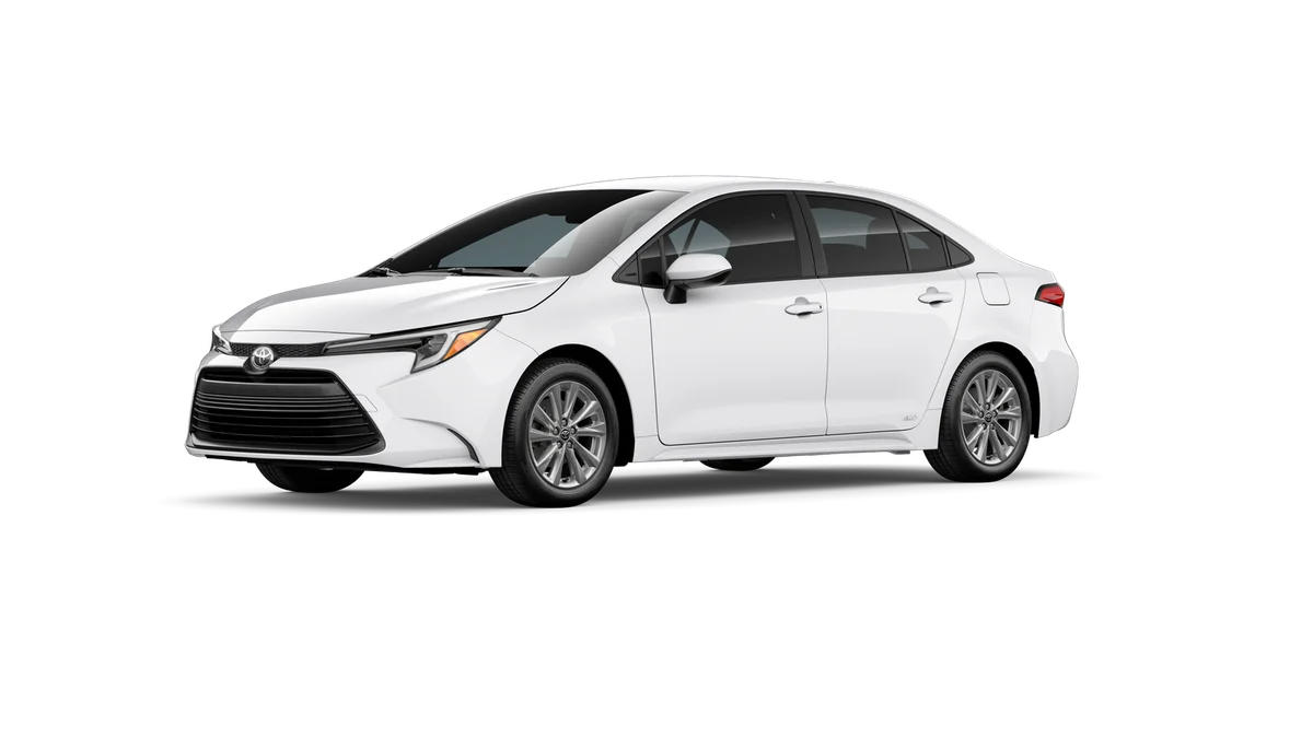 New 2026 Ice Cap Toyota Hybrid LE image 2