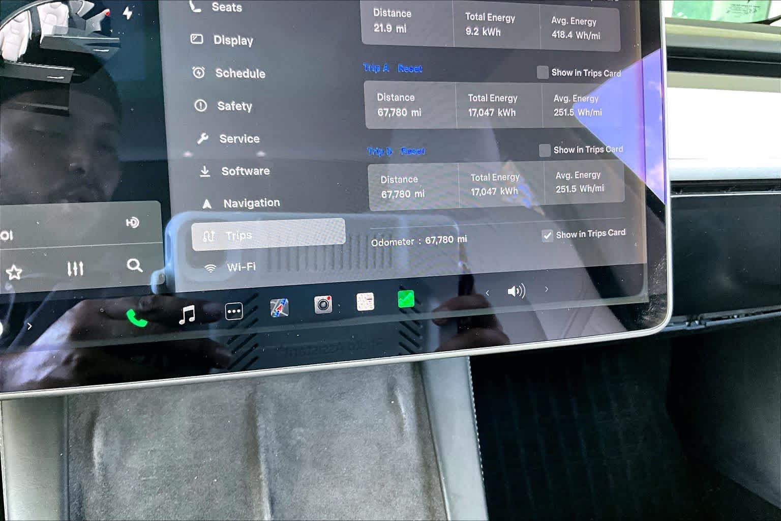 Used 2021 Solid Black Tesla Standard Range Plus image 22
