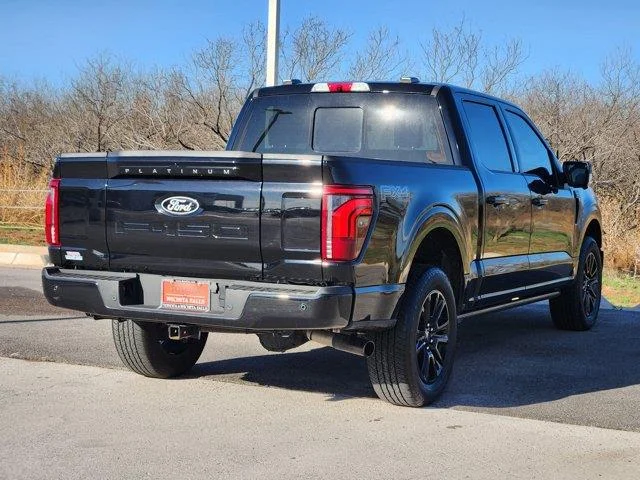 Used 2024 Agate Black MET Ford Platinum 4x4 SuperCrew Cab 5.5 ft. box 145 in. WB image 7
