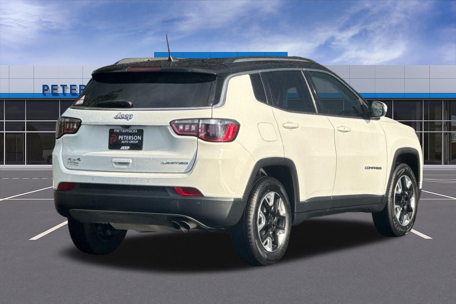 Used 2021 White Jeep Limited image 4