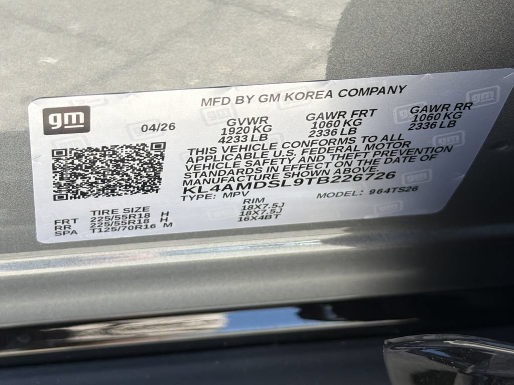 New 2026 Moonstone Gray Metallic Buick Sport Touring image 28