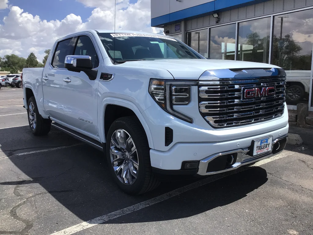 New 2026 Glacier White Tricoat GMC Denali image 2