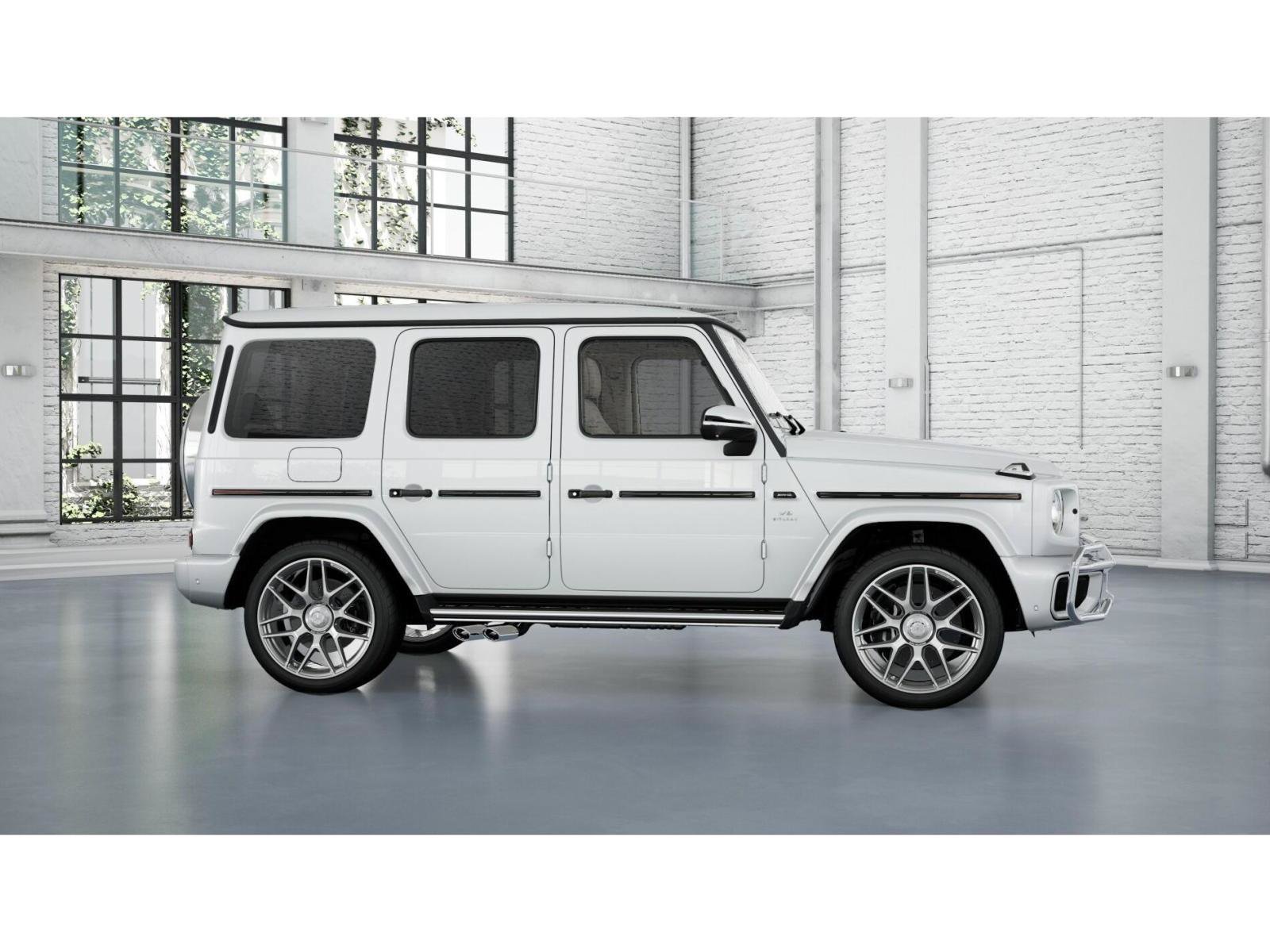 New 2027 MANUFAKTUR Moonlight White Metallic Mercedes-Benz AMG® G 63 SUV image 58