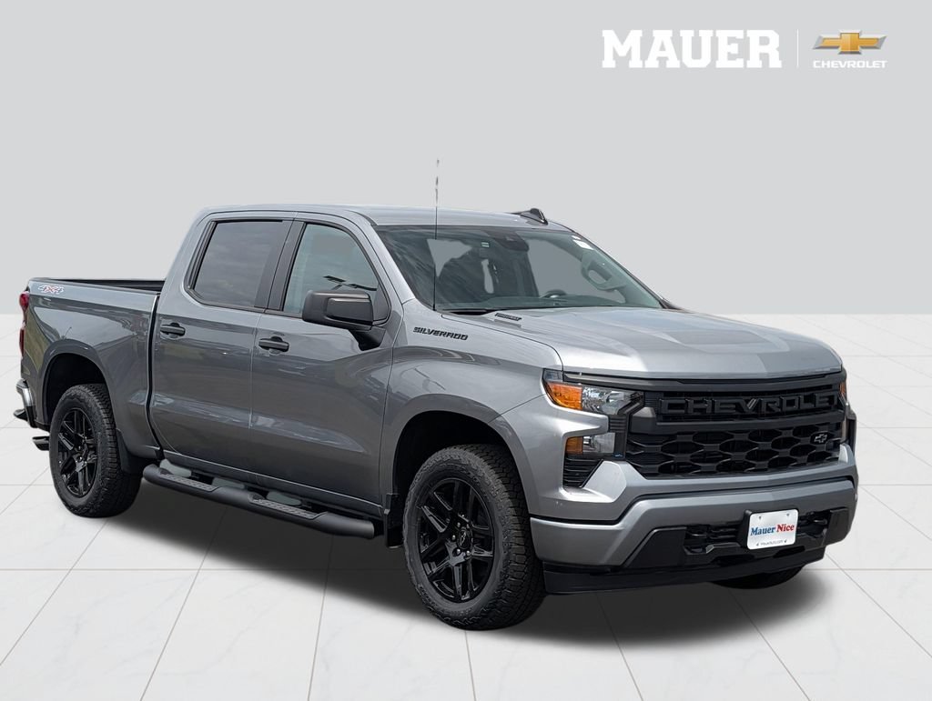 New 2026 Sterling Gray Metallic Chevrolet Custom image 1