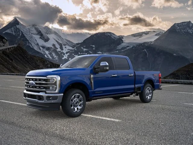 New 2026 Blue Metallic Ford Lariat image 1
