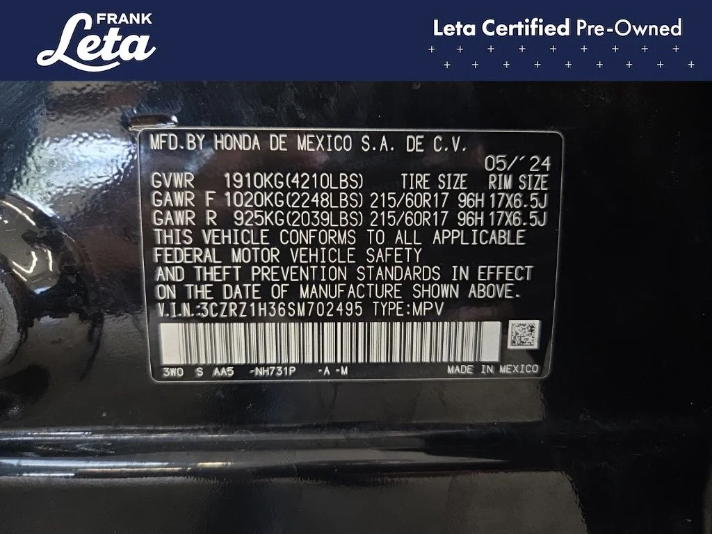 Certified Used 2025 Black Honda LX image 26